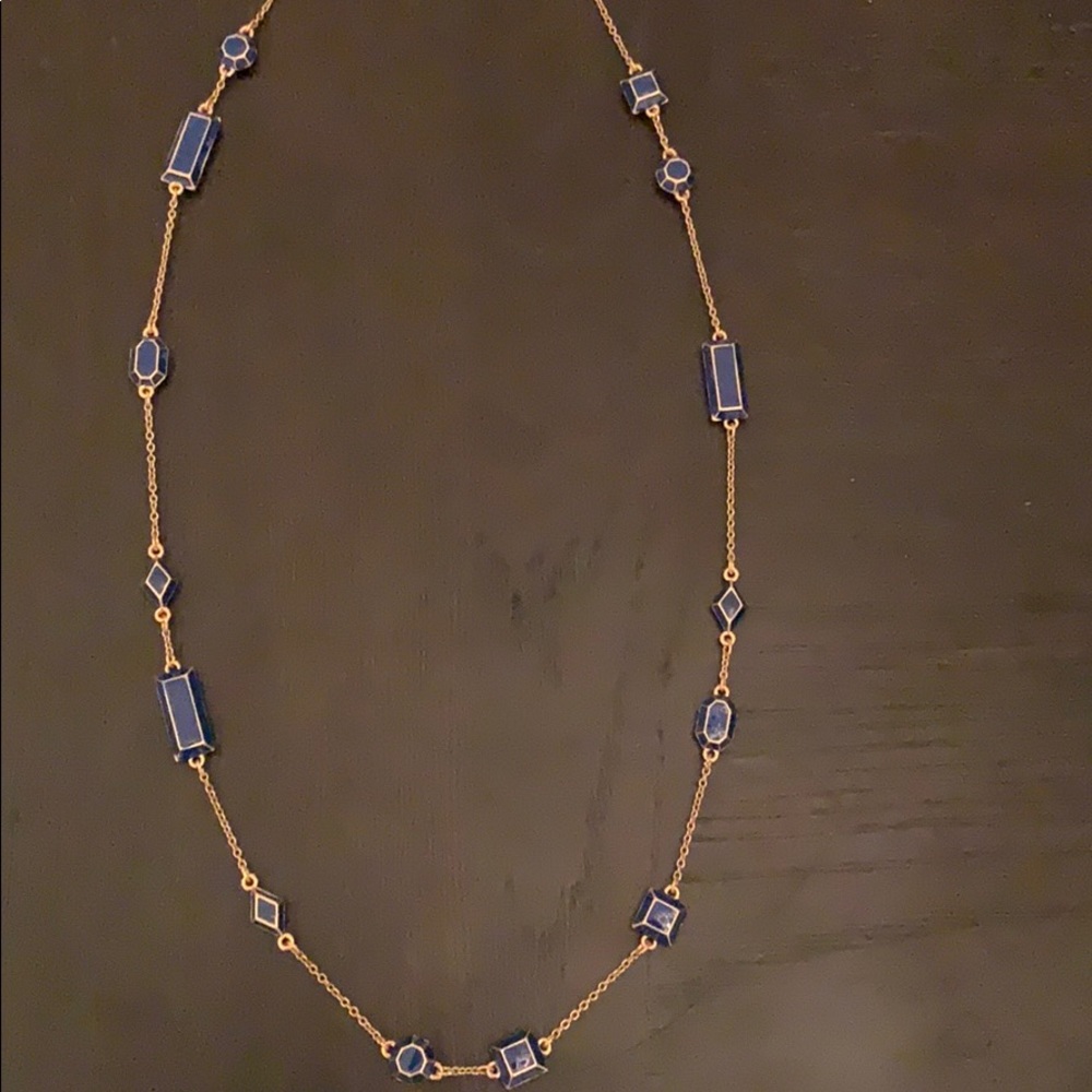 Rare NWOT Kate Spade ♠️ NY Scatter Necklace- blue